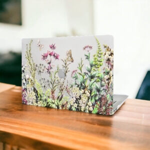 Clear Flower Mac Book Pro 13 inch Touch Bar Plastic‎ Hard Case